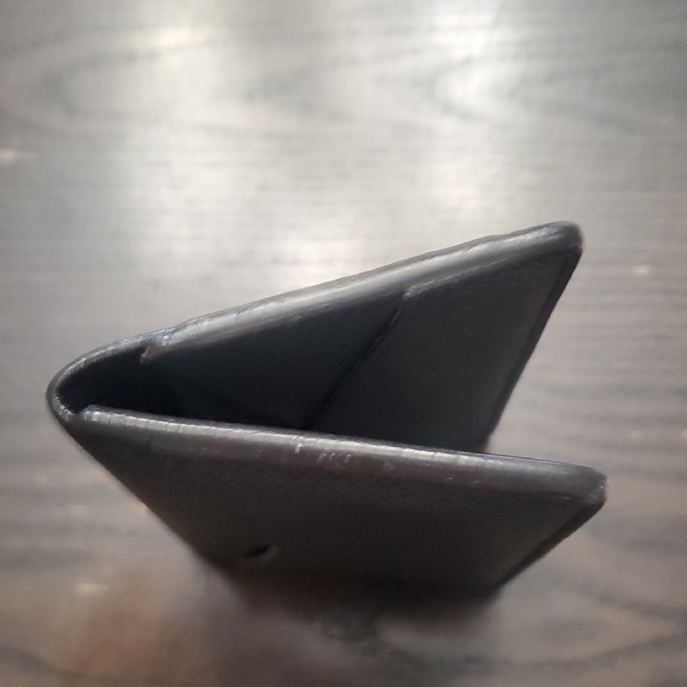 Louis Vuitton Black/Blue Taiga Stripe Card Holder - Picture 8 of 13